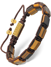 Load image into Gallery viewer, Tigers Eye Beaded Bracelet - Havana