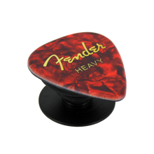 Load image into Gallery viewer, Fender guitar pick phone grip (Red)