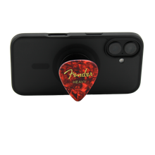 Load image into Gallery viewer, Fender guitar pick phone grip (Red)