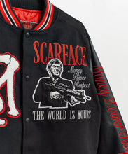 Load image into Gallery viewer, Scarface Pu Varsity  Jacket