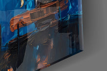 Load image into Gallery viewer, Solitude and Peace Glass Wall Art || Designer Collection