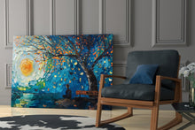 Load image into Gallery viewer, Solitude and Peace Glass Wall Art || Designer Collection