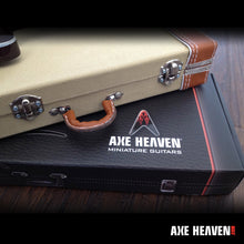Load image into Gallery viewer, AXE HEAVEN® Miniature Vintage Tweed Style Guitar Case