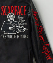 Load image into Gallery viewer, Scarface Pu Varsity  Jacket