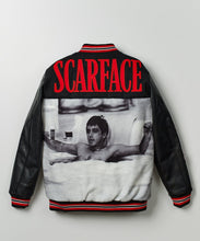 Load image into Gallery viewer, Scarface Pu Varsity  Jacket