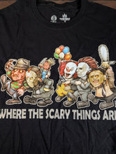 Load image into Gallery viewer, WHERE THE SCARY THINGS ARE Get Down Art T-Shirt ~Never Worn~ S L 2XL