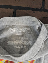 Load image into Gallery viewer, TWENTY ONE PILOTS | 2025 Live Scribble Gray T-shirt ~New~ XL