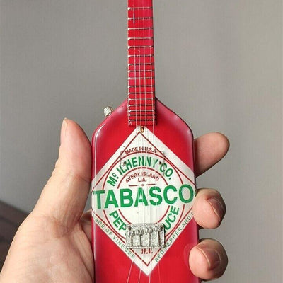 MICHAEL ANTHONY (Van Halen)-Tabasco Bass Licensed Guitar 1:4 Scale ~Axe Heaven~