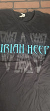 Load image into Gallery viewer, URIAH HEEP - Blue Logo 1 sided T-shirt ~Never Worn~ S M
