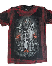 Load image into Gallery viewer, Sinister Fables ALICE IN WONDERLAND Red Tie Dye GDA T-Shirt ~Never Worn~ S-2XL