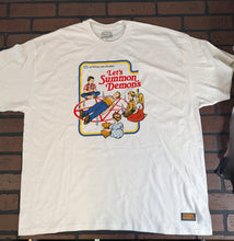 Load image into Gallery viewer, STEVEN RHODES - Let's Summon Demons White T-Shirt ~Never Worn~ 2XL