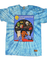 Load image into Gallery viewer, STEVEN RHODES - E is For Existential Dread Blue TD Gildan T-Shirt ~New~ S M L XL
