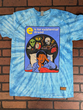 Load image into Gallery viewer, STEVEN RHODES - E is For Existential Dread Blue TD Gildan T-Shirt ~New~ S M L XL