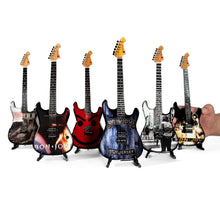 Load image into Gallery viewer, Bon Jovi Collectible Miniature Guitar Set