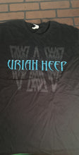 Load image into Gallery viewer, URIAH HEEP - Blue Logo 1 sided T-shirt ~Never Worn~ S M