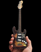 Load image into Gallery viewer, STEVIE RAY VAUGHAN #1 Replica Fender Stratocaster 1:4 Scale Guitar ~Axe Heaven~