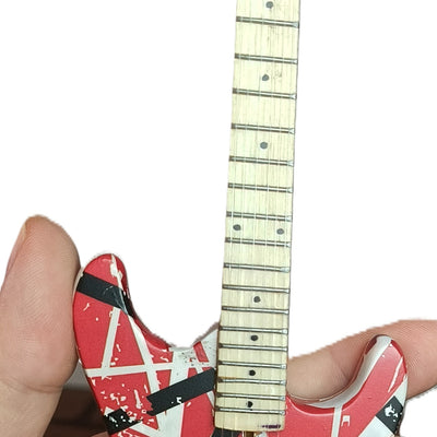 EDDIE VAN HALEN- Red/White "5150" 1:4 Scale Replica Guitar ~Licensed~