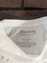 Load image into Gallery viewer, MEGADETH - New Album Cover White T-shirt ~Never Worn~ L XL 2XL
