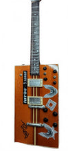 Load image into Gallery viewer, BO DIDDLEY- Signature Turbo 5-Speed Kinman Replica 1:4 Scale Guitar ~Axe Heaven~
