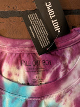 Load image into Gallery viewer, FALL OUT BOY - Tie-Dye Junior Girl's T-shirt ~Never Worn~ Jr M Jr L
