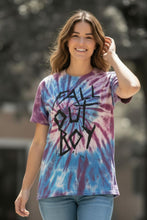 Load image into Gallery viewer, FALL OUT BOY - Tie-Dye Junior Girl's T-shirt ~Never Worn~ Jr M Jr L