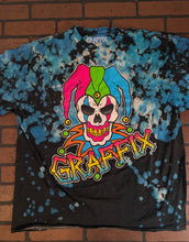 Load image into Gallery viewer, GRAFFIX Jester Tie Dye Get Down Art T-Shirt ~Never Worn~ S M L XL 2XL