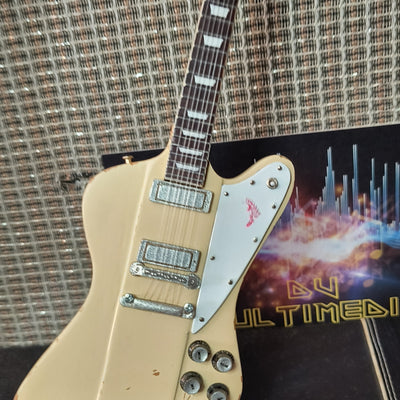 JOHNNY WINTER 1964 Gibson Firebird V Polaris 1:4 Scale Replica Guitar~Axe Heaven