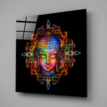 Load image into Gallery viewer, Buddha Glass Wall Art
