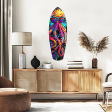Load image into Gallery viewer, Mr Octopus Glass Wall Art