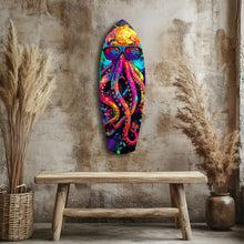 Load image into Gallery viewer, Mr Octopus Glass Wall Art