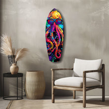 Load image into Gallery viewer, Mr Octopus Glass Wall Art