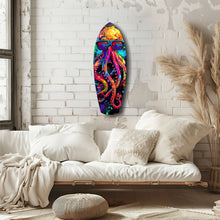 Load image into Gallery viewer, Mr Octopus Glass Wall Art