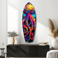 Load image into Gallery viewer, Mr Octopus Glass Wall Art
