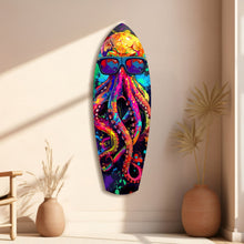 Load image into Gallery viewer, Mr Octopus Glass Wall Art