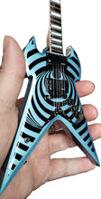 Load image into Gallery viewer, ZAKK WYLDE | Warhammer Pelham Blue Vertigo 1:4 Scale Replica Guitar ~Axe Heaven~