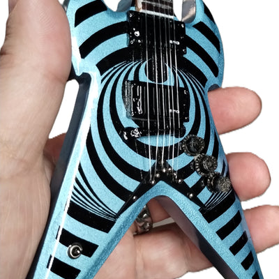 ZAKK WYLDE | Warhammer Pelham Blue Vertigo 1:4 Scale Replica Guitar ~Axe Heaven~