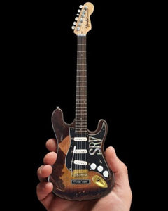 STEVIE RAY VAUGHAN #1 Replica Fender Stratocaster 1:4 Scale Guitar ~Axe Heaven~