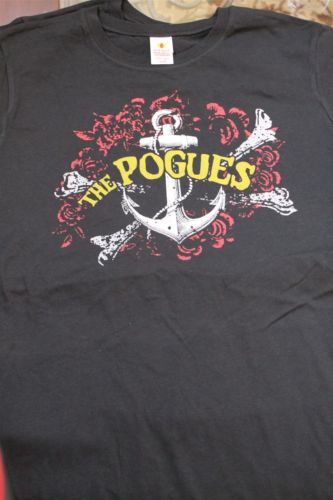THE POGUES - Anchor Baby Doll Women's T-Shirt ~Never Worn~ Large