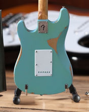 Load image into Gallery viewer, KENNY WAYNE SHEPHERD-Fender Strat Crossroads Blue 1:4 Replica Guitar~Axe Heaven~