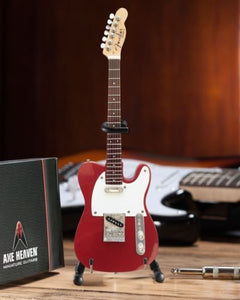 Fender Apple Red Telecaster 1:4 Scale Replica Guitar ~Axe Heaven~