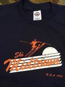 MIDTOWN - Ski Midtown U.S.A. 1983 T-shirt ~Never Worn~ M