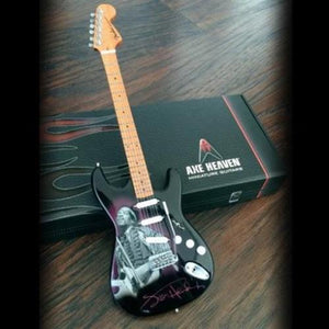 JIMI HENDRIX -"Tribute" Fender Strat 1:4 Scale Replica Guitar ~Axe Heaven~