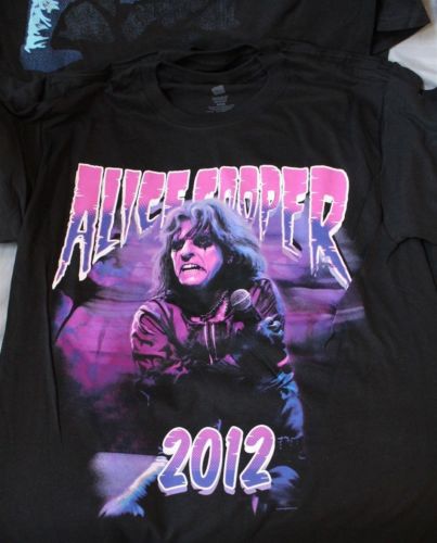 ALICE COOPER - 2012 VIP T-shirt ~Never Worn~ Medium ##