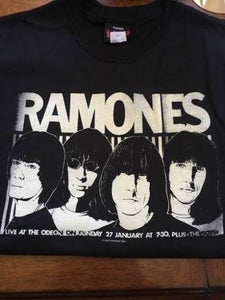 RAMONES - "Live at the Odeon" T-shirt ~Never Worn~ SMALL