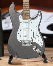 Load image into Gallery viewer, ERIC CLAPTON- Pewter Signature Strat 1:4 Scale Replica Guitar ~Axe Heaven