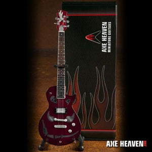 KEITH RICHARDS - 1981 Zemaitis Macabre 1:4 Scale Replica Guitar ~Axe Heaven