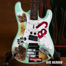 Load image into Gallery viewer, BILLY JOE ARMSTRONG &quot;Blue&quot; Strat 1:4 Scale Replica Signature Guitar ~Axe Heaven