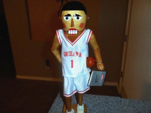 NCAA Basketball Nutcrackers-U of A, Hoosiers, Cornhuskers, USC ~Brand New w/ COA