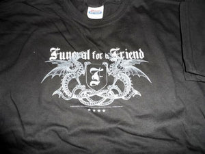 FUNERAL FOR A FRIEND - "Dragons" T-Shirt ~Never Worn~ L / XL