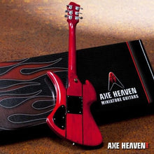 Load image into Gallery viewer, SLASH - Signature Red Stained Mockingbird 1:4 Scale Replica Guitar ~Axe Heaven